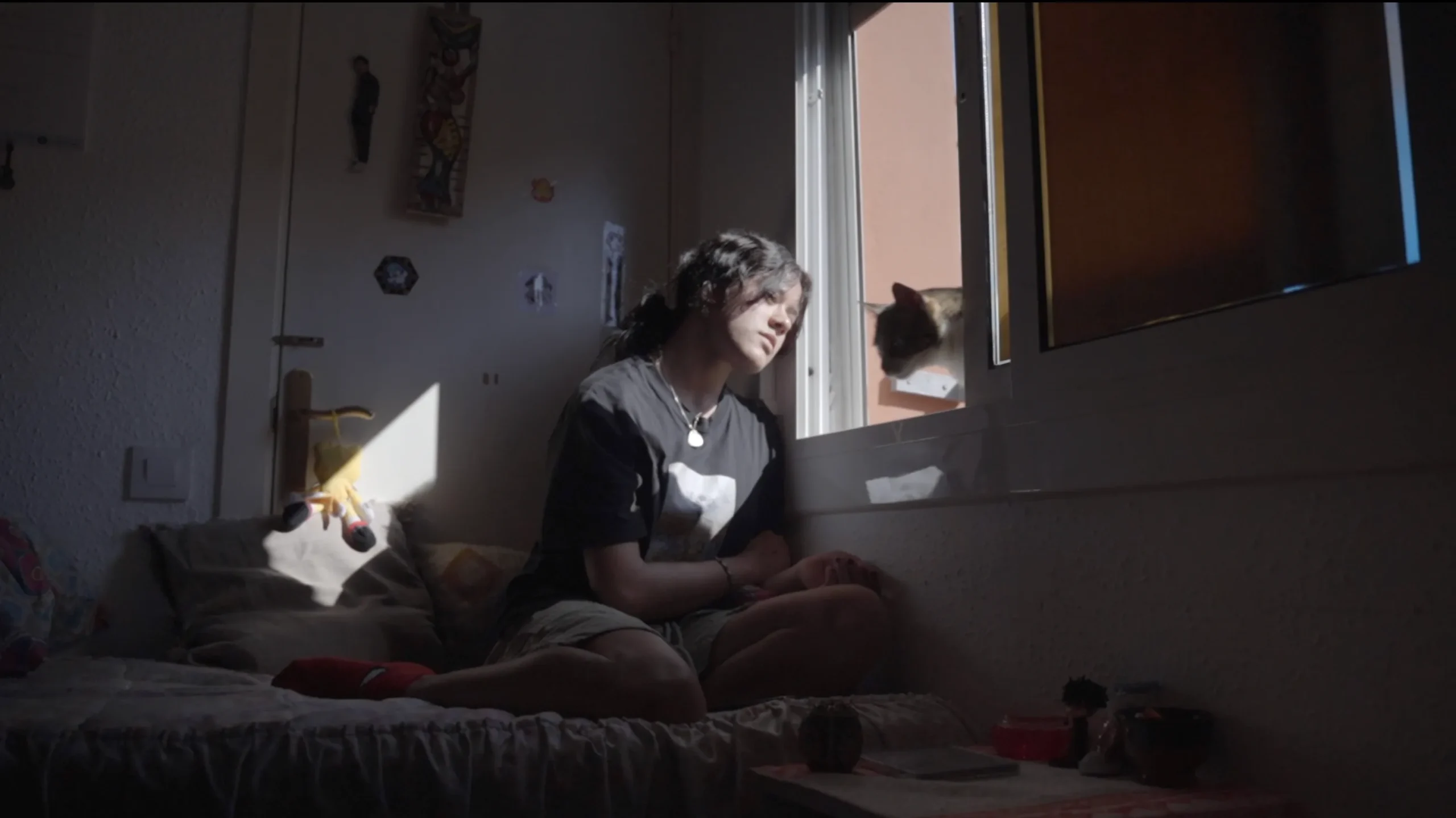 A teenage girl sitting in a sunlit room — ActFem